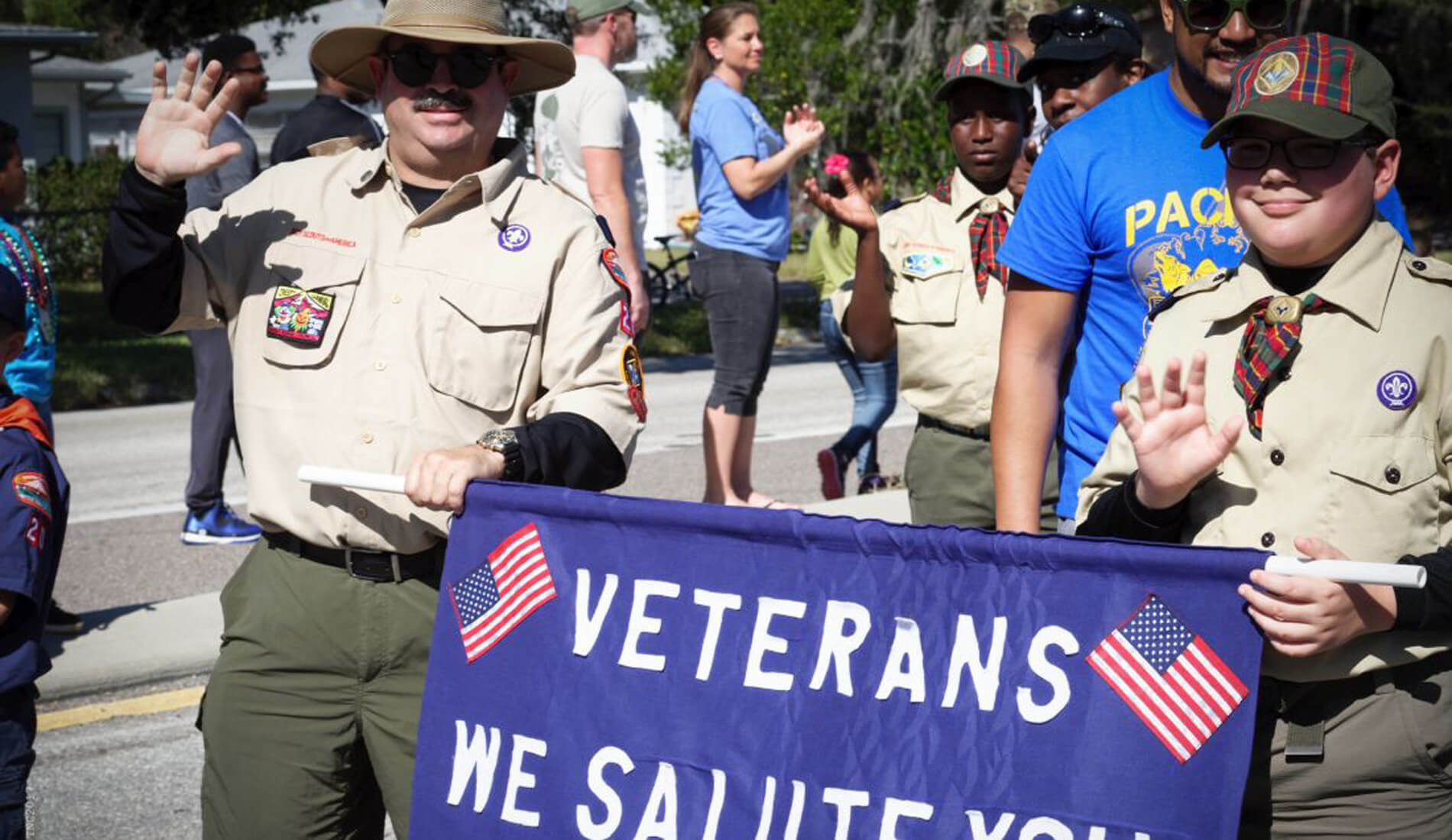 Tampa Bay Veterans Parade Honoring Those Who Served